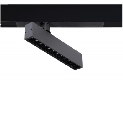 BESTY 9W, 230V Buňkové svítidlo, do magnetického systému, nastav. směr svícení, těleso kov, povrch černá, LED 9W, teplá 3000K/666lm, neutrální 4000K/700lm, stmív, vyzař. úhel 24°, 230V, IP20, rozměry 220x150x25mm.