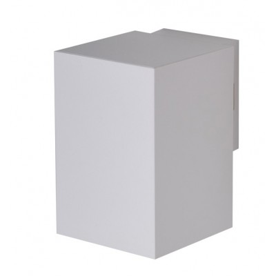 GARO WL SQ 9W, IP65 Nástěnné venkovní svítidlo, těleso kov, povrch bílá, LED 9W, 800lm, teplá 3000K, Ra80, 230V, IP65, tř.1, rozměry 78x117x100mm, svítí dolů.