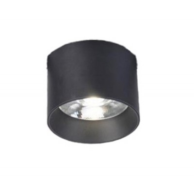 BRAESO TR 8W, 48V Svítidlo do magnetického systému, těleso kov, povrch černá, LED 8W, teplá 3000K/440lm, neutrální 4000K/460lm, vyzař. úhel 120°, 48V, IP20, rozměry d=60mm, h=85mm.