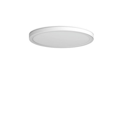 PAULO R 24W, IP40, CCT, HF SENZOR Stropní svítidlo, HF senzor pohybu dosah až 5m, čas 60s, těleso hliník, povrch bílá, dif plast opál, LED 24W, přepínačem CCT nast teplota teplá 2800K - denní 6000K, Ra90, IP40, d=300mm.