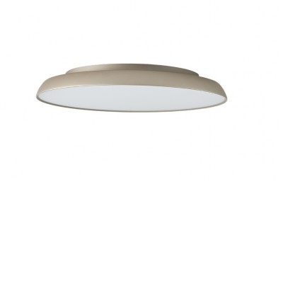 LOTRIX 50W CCT TRIAC Stropní svítidlo, těleso hliník, béžová, difuzor plast opál, LED 50W, 4000lm, přepínatelná CCT teplota teplá 3000K, neutrální 4000K, denní 6000K, stmív TRIAC, Ra80, 230V, IP20, rozměry d=600mm, h=80mm