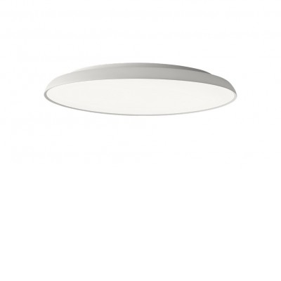 LOTRIX 50W CCT TRIAC Stropní svítidlo, těleso hliník, bílá, difuzor plast opál, LED 50W, 4000lm, přepínatelná CCT teplota teplá 3000K, neutrální 4000K, denní 6000K, stmív TRIAC, Ra80, 230V, IP20, rozměry d=600mm, h=80mm