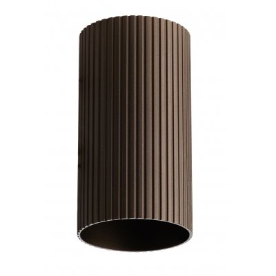 REKOM C RI Krycí váleček, materiál kov, povrch hnědá kávová, drážkovaný d=55mm, l=100mm