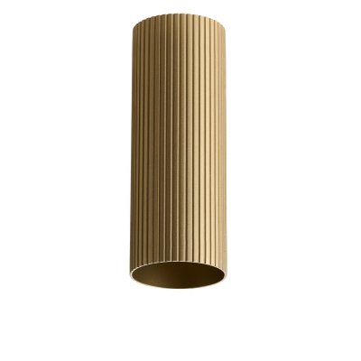 REKOM C RI Krycí váleček, materiál kov, povrch mosaz zlatá, drážkovaný d=55mm, l=400mm
