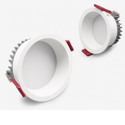 DL-XA LED 12W Podhledové svítidlo, těleso hliník, povrch bílá, difuzor opál, LED 12W, 1200lm, neutrální 4000K, Ra80, 230V, IP20, d=100mm, h=50mm
