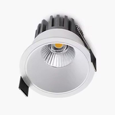 SP-XN LED 7W Podhledové bodové svítidlo, těleso hliník, rámeček bílá, komínek bílá, LED 7W, 700lm, teplá 3000K, Ra80, stmív TRIAC, IP20, d=75mm, h=64mm