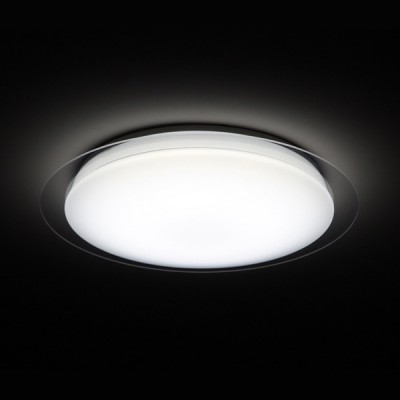 KUSHANG  STMÍVATELNÉ + NASTAVENÍ TEPLOTY SVĚTLA Stropní svítidlo, LED 28W/37W/38W, 4x/6x st stmívání, + 4x/6x kroků nastavení teploty světla teplá 2800K-denní 6000K, +noční režim Ra85, 230V, IP20, tř.1, rozměry dle typu, vč dálk ovl.