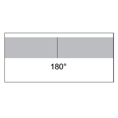 BORDLINE AC180° Přímá spojka, pro instalaci LED profilu, materiál kov