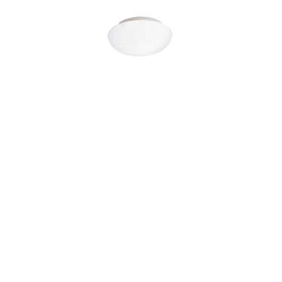 ELLA Stropní svítidlo, základna kov, povrch bílá, difuzor sklo opál, pro žárovku 1x60W, E27, A60, 230V, IP20, tř.1, 280x117mm