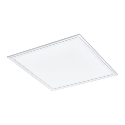 SALOBRENA-Z CONNECT-Z CCT VÝPRODEJ Stropní svítidlo, kov, bílá, difuzor plast, LED 22W, 2390lm, dálk ovl, nebo smart telefon Bluetooth, stmívání, nast teplota CCT teplá 3000K - denní 6400K, Ra80, 230V IP20, rozměry 450x450mm