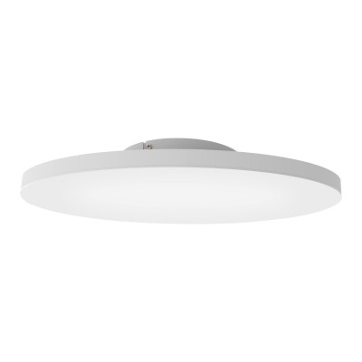 TURCONA-Z CONNECT-Z CCT RGBW Stropní svítidlo, hliník, bílá, difuzor plast, LED 22W, 2690lm,dálk ovl, nebo smart telefon, stmívání, nast teplota CCT teplá 3000K - denní 6400K, RGBW, Ra80, 230V IP20, d=450mm, h=6