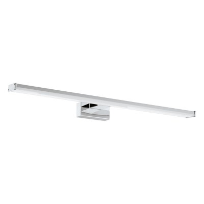PANDELLA 1 LED 11W IP44 do koupelny VÝPRODEJ Nástěnné svítidlo, základna plast, povrch chrom, difuzor plast opál, LED 11W, neutrální 4000K, 1350lm/cca 70W žár, 230V, do koupelny IP44, tř.2, l=600mm, h=40mm