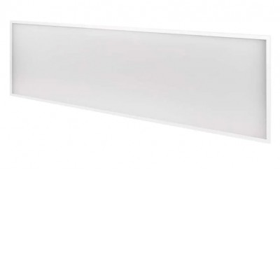 OWO 33W, 120x30, UGR<22/UGR<19 Stropní, podhledové, přisazené svítidlo, těleso hliník, povrch bílá, difuzor plast opál, LED panel 33W, neutrální 4000K, 4360lm/UGR<22, 4100lm/UGR<19, Ra80, 230V, IP20, 1195x295mm, horní montáž