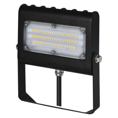 GANEO LED 30W, 50W, 100W, 150W, 300W, IP66 Venkovní reflektor, těleso hliník, povrch černá, difuzor plast čirý, LED 30W, 50W, 100W, 150W, 300W, neutrální 4000K, Ra80, vyzař úhel 120°, 230V, flicker free, IP66, rozměry dle typu, přívodní kabel l=1m