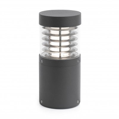 GOLA1 LED 1X15W Venkovní sloupkové svítídlo, základna hliník, barva tmavě šedá, difuzor sklo opál, mřížka hliník, LED 1x15W, 3000K, 500Lm, 230V, IP54, rozměry: dle typu