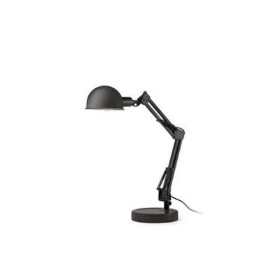 BAOBAB Stolní lampa, kov, barva černá, pro úspornou žárovku 1x11W, E14, 230V, IP20, 125x490x150mm.