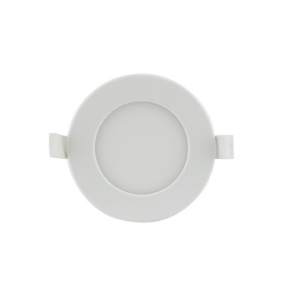 MSV 3IN1 CR přepínatelná teplota 3000K 4000K 6000K Stropní, podhledové svítidlo, těleso plast bílá, difuzor plast opál LED 6W, 440lm, CCT přepín teplá 3000K, neutr 4000K, denní 6000K, Ra80, 230V, IP44/IP20, tř.2, d=115mm, h=25mm
