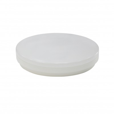 GENT 12W/18W/24W IP44 Stropní přisazené svítidlo, těleso plast bílá, difuzor plast opál, LED 12W/18W/24W, teplá 2700K nebo neutrální 4000K, Ra80, 230V, IP44, tř.2, rozměry dle typu.
