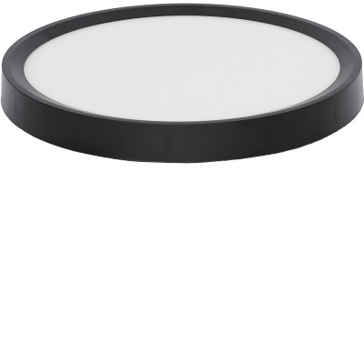 VALERI 18W/24W/32W/40W/50W CCT IP40 Stropní svítidlo,  těleso plast bílá/černá, difuzor plast opál, LED 18W/1800lm, 24W/2400lm, 32W/3200lm, 40W/4000lm, 50W/5000lm, přepín CCT teplá 3000K-denní 6000K, 230V, IP40, rozměry dle typu.
