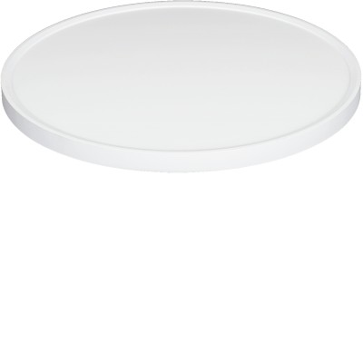 VALERI 50W CCT + DIM Stropní svítidlo, těleso plast bílá, difuzor plast opál, LED 50W, 5000lm, dálk.ovl a mob. tel. nast. CCT teplá 3000K-denní 6000K, stmívání, 230V, IP40, rozměry d=600mm, h=27mm.