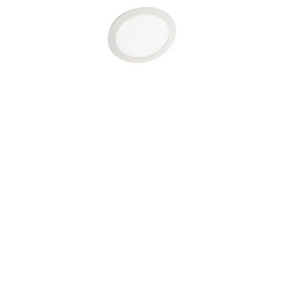 NURO R LED 24W Stropní, podhledové svítidlo kruhové, těleso hliník, povrch bílá, difuzor plast opál, LED 24W, 1800lm, neutrální 3800K, vyzřovaní úhel 120°, Ra80, 230V trafo/kab, IP20, tř.2, rozměry d=295mm, h=