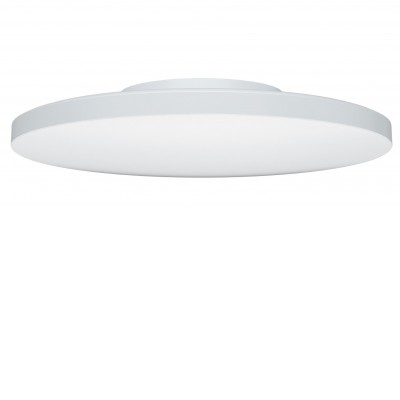 TINY PL I 22W-32W CCT Stropní přisazené LED svítidlo, těleso kov, bílá, dif plast opál, LED 22-32W, 3700lm, přepín CCT  teplá 3000K-neutrální 4000K-denní 5700K, Ra80, 230V, IP44, tř.2, rozměry d=410mm, h=65mm.