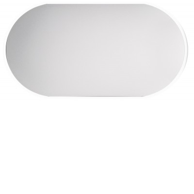 DICHODON OVAL Stropní, nebo nástěnné venkovní svítidlo, materiál plast, povrch bílá, difuzor plast opál, LED 14W, 1000lm, neutrální 4000K, 230V, IP54, IK08, tř.2, rozměry 119x212x61mm