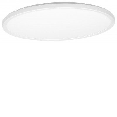 BRIGY PL R 12W-14W-18W CCT IP54 Stropní přisazené svítidlo, těleso plast bílá, nast. LED 18W-14W-12W, 2100lm, přepín. CCT teplota 3000K/4000K/6000K, Ra80, 230V, IP54, d=300mm, h=30mm, svítí nahoru/dolů