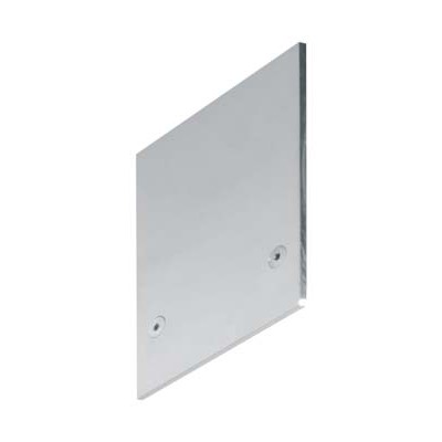 BILIG P END CAP Koncovka svítidla, materiál hliník, povrch černá, elox šedostříbrná, nebo bílá, 90 x79 mm