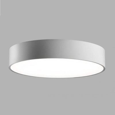HOMIO RD N LED stropní svítí NAHORU-DOLŮ VÝPRODEJ Stropní svítidlo, těleso hliníkový profil, povrch bílá, difuzor plast opál LED 1x33W, 4910lm, teplá 3000K, Ra80, EVG, 230V, IP20, tř.1, d=600mm, h=90mm, svítí nahoru/dolů
