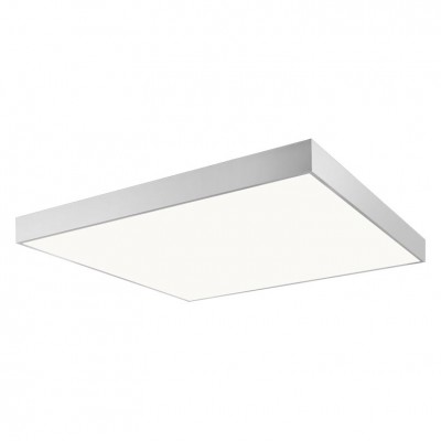 KVADO LED Stropní/závěsné svítidlo, těleso hliníkový profil, povrch černá, difuzor plast opál LED 1x36W, 4130lm, teplá 3000K, Ra80, stmív DALI, 230V, IP20, tř.1, 600x600x70mm, svítí dolů