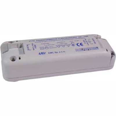  DOPRODEJ - Elektronický transformátor pro halogenové a LED osvětlení 0-70W, 0-105W, 0-150W, 0-210W, 0-250W, 230V/11,5V/AC, CosFi >0,99, SELV, IP20, Ta=40°max, Tc=90°Cmax, symbol "F" montáž na hořlavý podklad