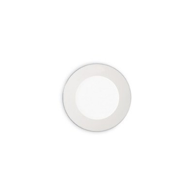 GROOVE Podhledové svítidlo, těleso hliník, povrch bílá, difuzor plast bílá opál, LED 20W, neutrální 4000K, 1400lm, 230V, IP20, tř.1, rozměry d=168mm, h=35mm, trafo na kabelu