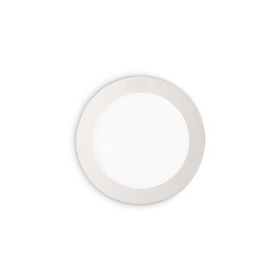 GROOVE Podhledové svítidlo, těleso hliník, povrch bílá, difuzor plast bílá opál, LED 20W, teplá 3000K, 1400lm, 230V, IP20, tř.1, rozměry d=168mm, h=35mm, trafo na kabelu