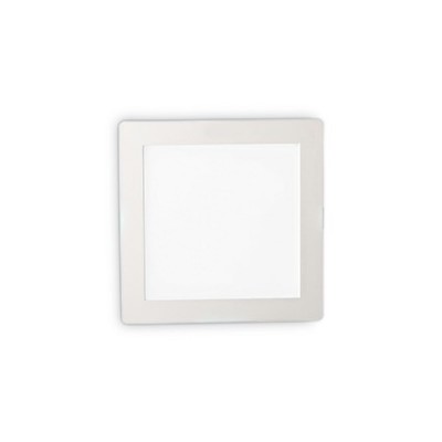 GROOVE Podhledové svítidlo, těleso hliník, povrch bílá, difuzor plast bílá opál, LED 20W, teplá 3000K, 1400lm, 230V, IP20, tř.1, rozměry 168x168x35mm, trafo na kabelu