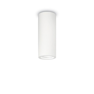 TOWER Stropní přisazené bodové svítidlo, základna kov, povrch bílá mat, pro žárovku 1x35W, GU10 ES50, 230V, IP20, tř.1. rozměry d=70mm h=110mm