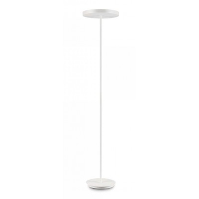 COLONNA Stojací lampa, základna kov, povrch bílá/černá, difuzor plast opál, pro žárovku 4x15W, GX53, 230V, IP20, tř.2, rozměry d=350mm, h=1810mm, vč vypínače na tělese.