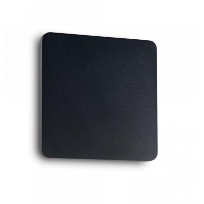 GERA SQ Nástěnné svítidlo nebo stropní přisazené svítidlo, těleso hliník, povrch bílá/černá, difuzor plast opál, LED 9,5W/950lm, 11W/1100lm, teplá 3000K, 230V, IP20, tř.2, rozměry dle typu.