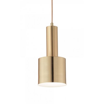 HAGENEST HL I Závěsné svítidlo, základna kov, povrch mosaz, pro žárovku 1x60W, E27, 230V, IP20, tř.2, rozměry d=120m, h=250mm, závěsný kabel l=2400mm, lze zkrátit.