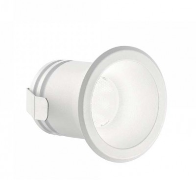 HAYGEN LED 3W Stropní podhledové bodové svítidlo, těleso hliník, povrch černá/bílá/zlatá, LED 3W, teplá 3000K, 210lm, 230V, IP20, tř.2, rozměry d=40mm, h=40mm.