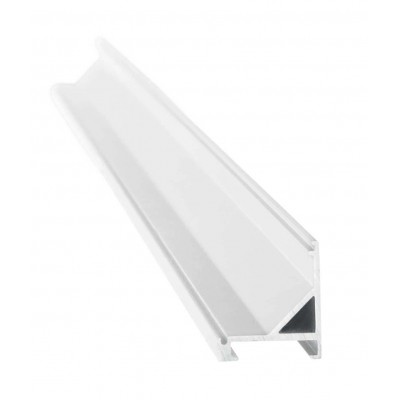SLOT Přisazený hliníkový profil, pro instalaci do rohu LED pásků šířky w=20mm, povrch bílá, rozměry 31x31mm, délky l=2m.
