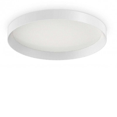 NEXT PL I Stropní svítidlo, těleso hliník, povrch bílá, difuzor plast opál, LED 68W, 9000lm, teplá 3000K, UGR<19, Ra90, 230V, IP40, tř.1, rozměry d=900mm, h=70mm.