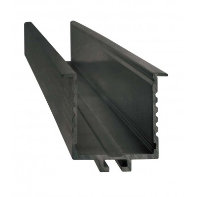 VISION Vestavný hliníkový profil, pro instalaci do sádrokartonových stropů LED pásků, povrch bílá/černá, rozměry 44x34mm, délky l=2 nebo 3m.