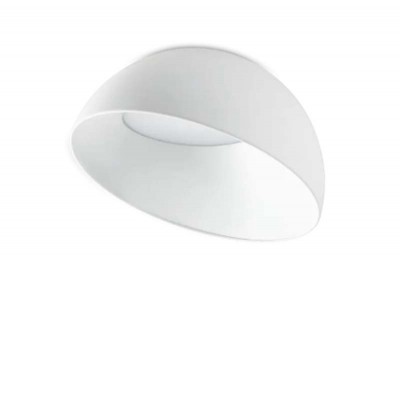 SLOVA PL 24W Stoprní přisazené svítidlo SYMETRICKÉ / ASYMETRICKÉ, těleso kov, povrch bílá, difuzor plast opál, LED 24W, 2750lm, teplá 3000K, 230V, IP20, tř.2, rozměry dle typu.
