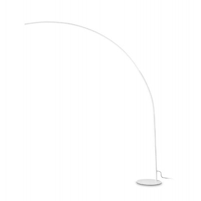 REDYTO FL 30W Stojací lampa, těleso kov, povrch bílá, difuzor plast opál, LED 30W, 2850lm, teplá 3000K, dotyk stmívání, 230V, IP20, tř.2, rozměry 2000x2100mm.