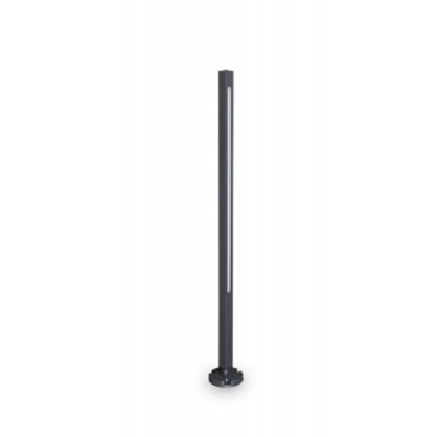 SACUS 12W IP65 Sloupkové svítidlo, exteriérové, těleso hliník, povrch černá antracit, difuzor plast opál, LED 12W, 1250lm, teplá 3000K, 230V, IP65, tř.2, rozměry h=805mm, d=25mm