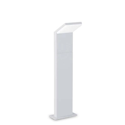 GREDING FL 8,5W Sloupkové svítidlo, exteriérové, těleso hliník, povrch bílá, difuzor plast opál, LED 8,5W, 1050lm, neutrální 4000K, 230V, IP54, tř.1, rozměry 139x1000x125mm.