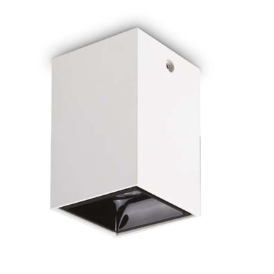 GOTHA SQ 25W Stropní, přisazené bodové svítidlo, těleso hliník, povrch bílá, LED 25W, 2350lm, teplá 3000K, vyzař. úhel 33°, Ra90, 230V, IP20, rozměry 97x97x120mm.