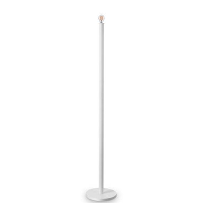 SUBR FL 1x60W E27 Stojací lampa, těleso kov, povrch bílá, pro žárovku 1x60W, E27, 230V, IP20, tř.2, rozměry d=300mm, h=1695mm.