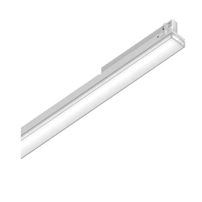 REGEST III 21W Svítidlo do 3F lišty, těleso hliník, povrch bílá, dif. plast opál, LED 40W, 5050lm, neutrální 4000K, vyzař. úhel 125°, Ra90, 230V, IP20, rozměry 1125x58x32mm.